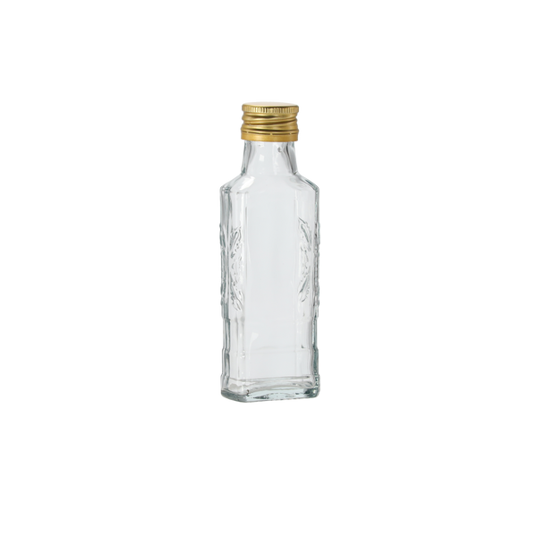 BUTELKA MOSKWA 100 ML + ZAKRĘTKA FI 28 ZGRZ=12 SZT *7980