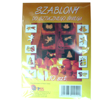 SZABLON DO SZT.ŚNIEGU BA90 10SZT*9490