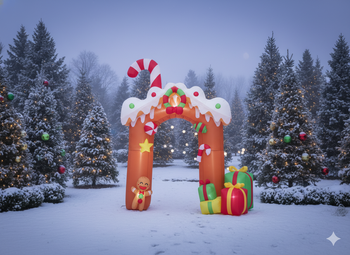 Arc de Crăciun LED gonflabil 300 cm *8716