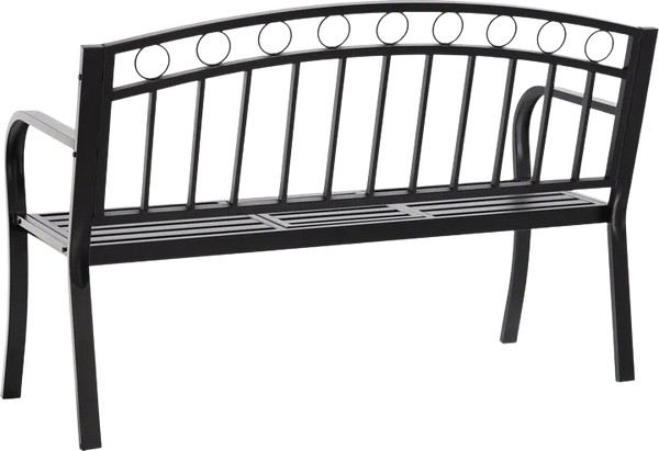 ŁAWKA DO OGRODU 127 x 53 x 84 CM Z ROZKŁADANYM STOLIKIEM