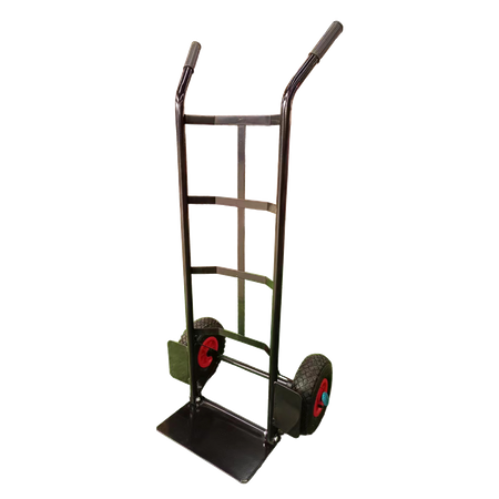WÓZEK MAGAZYNOWO TRANSPORTOWY / MŁYNARKA CZARNY, UDŹWIG: 200 KG *6889