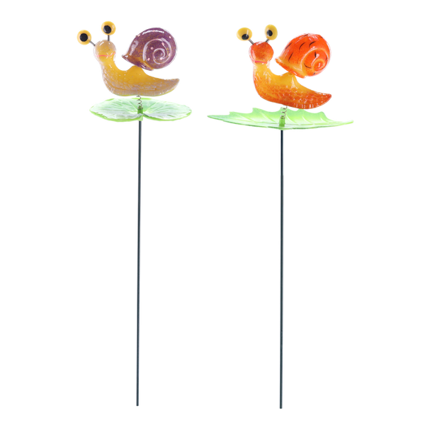 DECORAȚIUNE PE BUCATĂ PENTRU GHIVECI / GRĂDINA - MELC 13 CM / 50 CM *5337