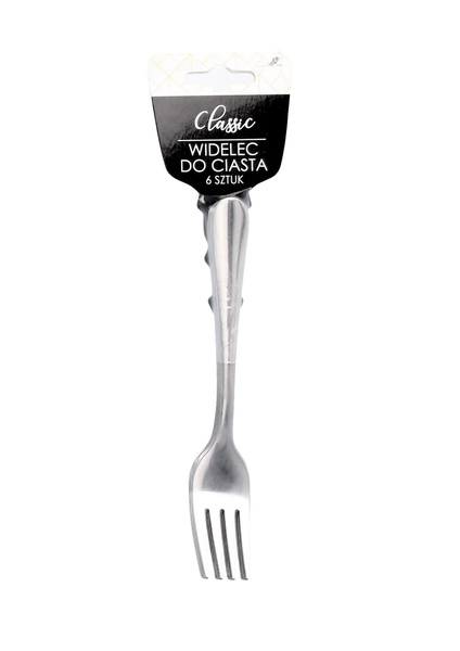 SET 6 CAKE FORKS CLASSIC