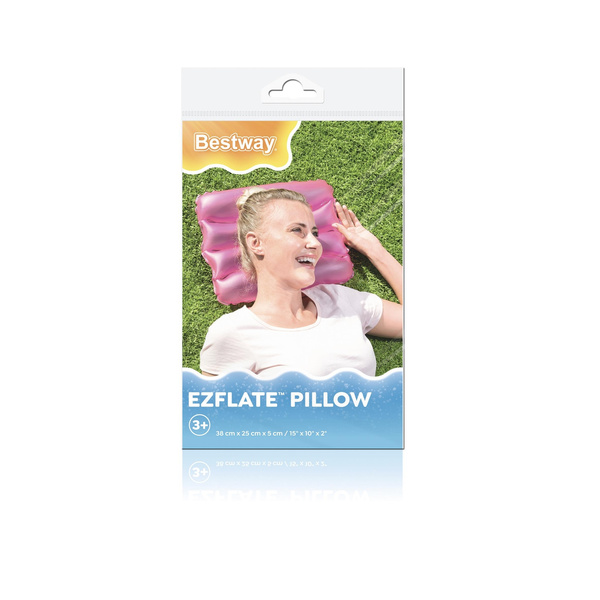 Bestway® 15" x 10" x 2"/38cm x 25cm x 5cm Wave Pillow