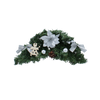 HANGING CHRISTMAS SWAG 46 CM SILVER