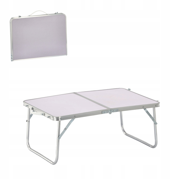 TOURIST FOLDING TABLE WHITE 60x40x26,5 CM