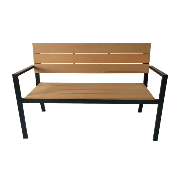 ŁAWKA DO OGRODU 118 x 54 x 77 CM BRĄZOWA *0810