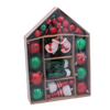 66 CHRISTMAS ORNAMENTS - MIX