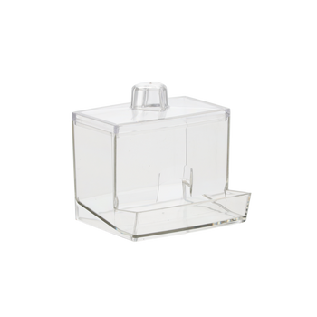 POJEMNIK NA PATYCZKI KOSMETYCZNE 8,7 X 7 X 8 CM *6575