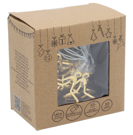 LED LIGHTS 10L BATTERY-POWERED 3D STARS