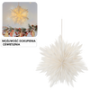 PAPER DECORATIVE STAR 40 CM WHITE DOUBLE-LAYER