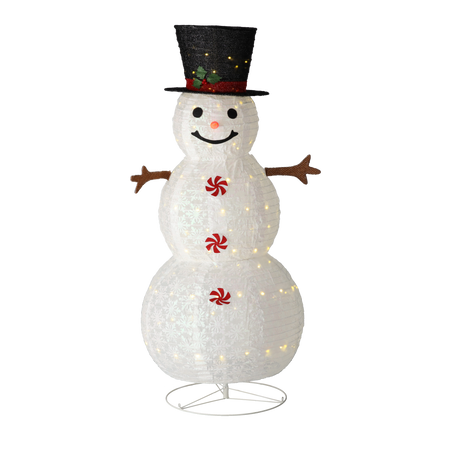 CHRISTMAS DECORATION - SNOWMAN LED 1,5 M 120L IP44