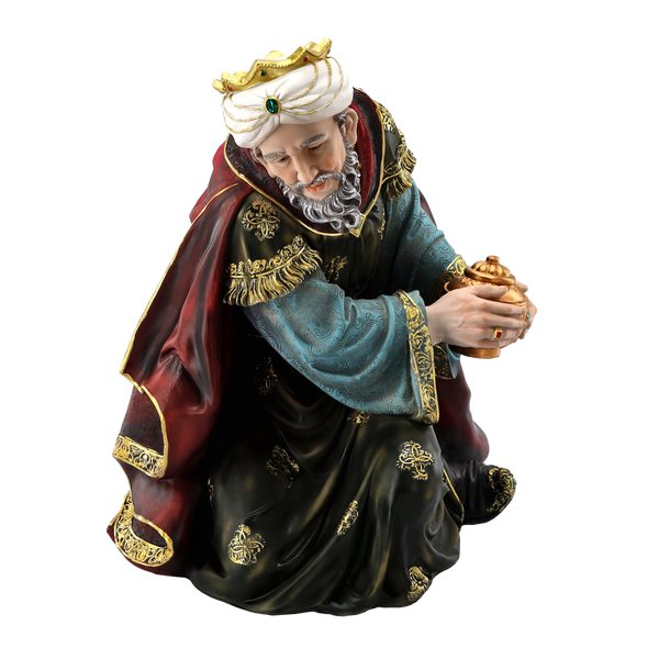 ZESTAW FIGUR BOŻONARODZ. 11 EL. DO 105 CM polyresin