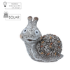GARDEN FIGURINE - SNAIL WITH GLOWING EYES 18 x 11,5 x 18,5 CM LED pack=4 pcs