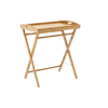 SKŁADANY BAMBUSOWY STOLIK - TACA 49 x 35 x 59 CM *6569
