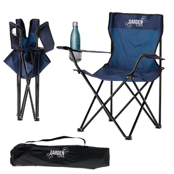 SCaUNDE TURISTIC/PESTE FOLDABLE ALBASTRU 50x50x80 cm *7150