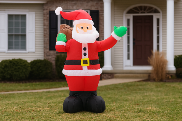 INFLATABLE SANTA CLAUS LED 180 CM