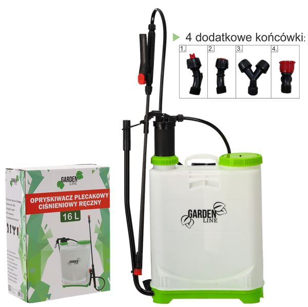 PULVERIZATOR MANUAL PENTRU RÂNDURI 16 L 