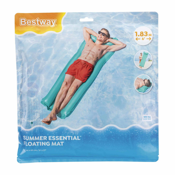 Bestway® 6' x 27"/1.83m x 69cm Matte Finish Air Mat