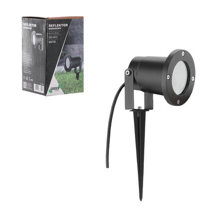 LAMPY / ZÁHRADNÝ REFLEKTOR 220-240V 9,5 x 9 x 27 CM *3421