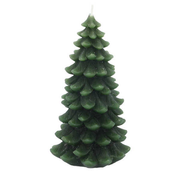 CANDLE 9.5 x 9.5 x 16.5 CM - BRAZIUC VERDE pachet=4buc *9300