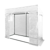 TOMATO GREENHOUSE WHITE 200 X 77 X 168/146 CM