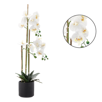 SZTUCZNY KWIAT - STORCZYK BIAŁY 77 CM opak=2 szt *4764