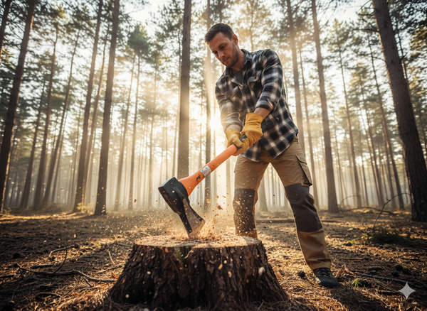 SIEKIERA ROZŁUPUJĄCA 3000 GR TRZONEK 87 CM 