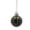 SET OF 18 CHRISTMAS BAUBLES 4 CM