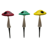 SOLAR MUSHROOM STAKE LIGHT LED 11,5 x 11,5 x 27 CM