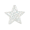 Vianočná ozdoba - LED hviezda 30 cm irizujúca *6345