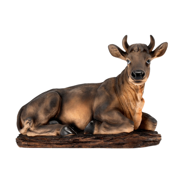 FIGURA KROWA 25 x 57 x 40 CM (106,68 CM) polyresin *2931