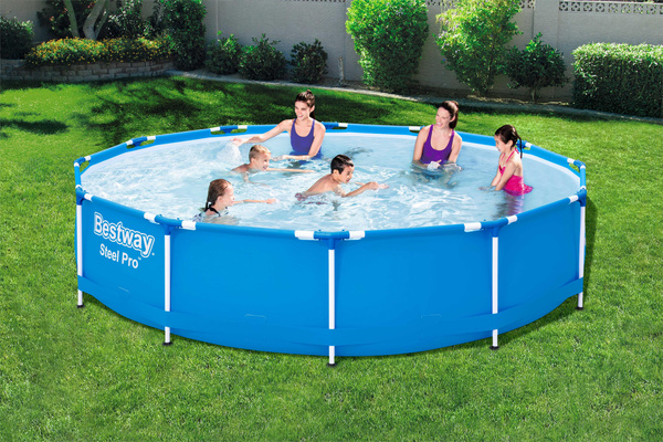 PISCINA CADRU 366 x 76 CM (PISCINA, POMPĂ DE FILTRARE, FILTRU)