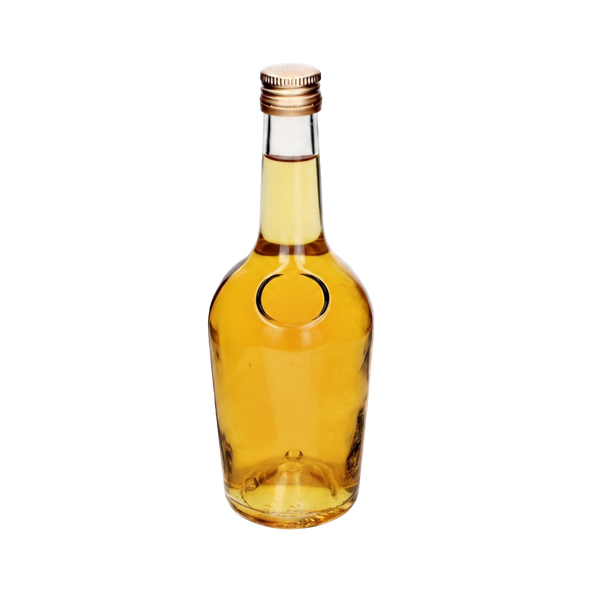 BUTELKA 500 ML GLORIA B + ZAKRĘTKA FI 28 /*9008/