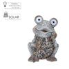 Záhradná figurka - žaba so svietiacimi očami 14 x 12 x 18,5 CM LED bal=4ks *7942