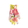 GARDEN GLOVES "7" PATTERN, POLYESTER WITH POLYURETHANE PACKET=12
