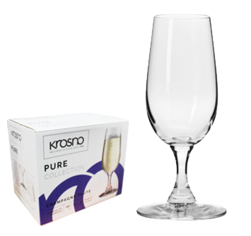 KPL.6 SZT KIELISZKÓW SZAMPAN BALANCE 180 ML *9095*
