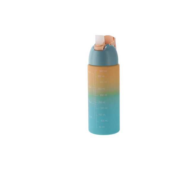 BUTELKA 500 ML NA WODĘ MIX KOLOR *6379