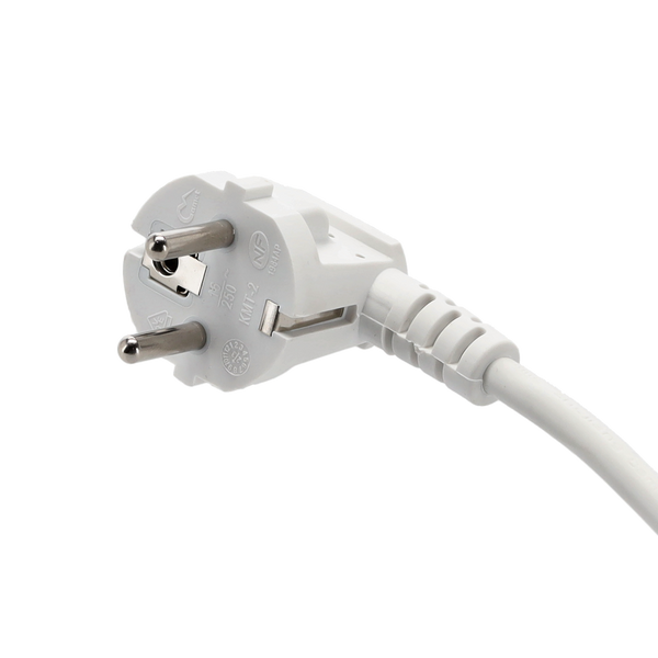 Predlžovací pás so spínačom 4 zásuvky 5 m biely *8732