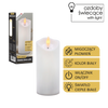 BIELA LED SVIEČKA 5 X 12,5 CM *9322