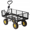 WÓZEK OGRODOWY DWUFUNKCYJNY CZARNY