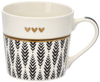 Porcelánový hrnek 400 ml větvičky se zlatým vzorem balení=12ks *7932