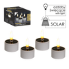 SADA 4 SOLÁRNYCH SVIEČOK TEALIGHT 4 X 2,5 CM/5 CM *9445