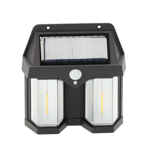 SOLÁRNÍ LED SVÍTIDLO S POHYBOVÝM ČIDLEM 14,4 x 4,7 x 14,9 CM *5653