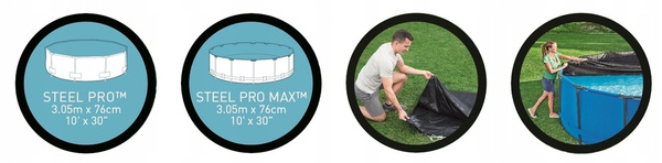 Flowclear™ 10'/3.05m Pool Cover