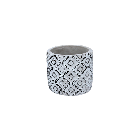 CEMENT COVER FOR POT 12.5 X 12.5 X 12 CM GRAY