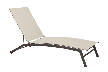 GARDEN LOUNGER 195X63X90CM BEIGE