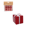 SET OF 12 CHRISTMAS ORNAMENTS - PRESENT 2.5 CM