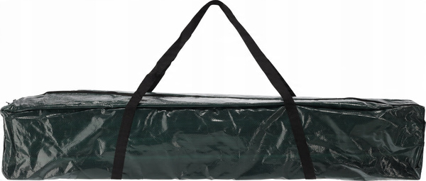 TUNEL OGRODOWY SKŁADANY DO UPRAW 2 x 1.37 x 2.34 M ZIELONY Z TORBĄ