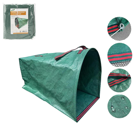 SAC ZBATE DE GRĂDINĂ 200 L CU MÂNERE *5967